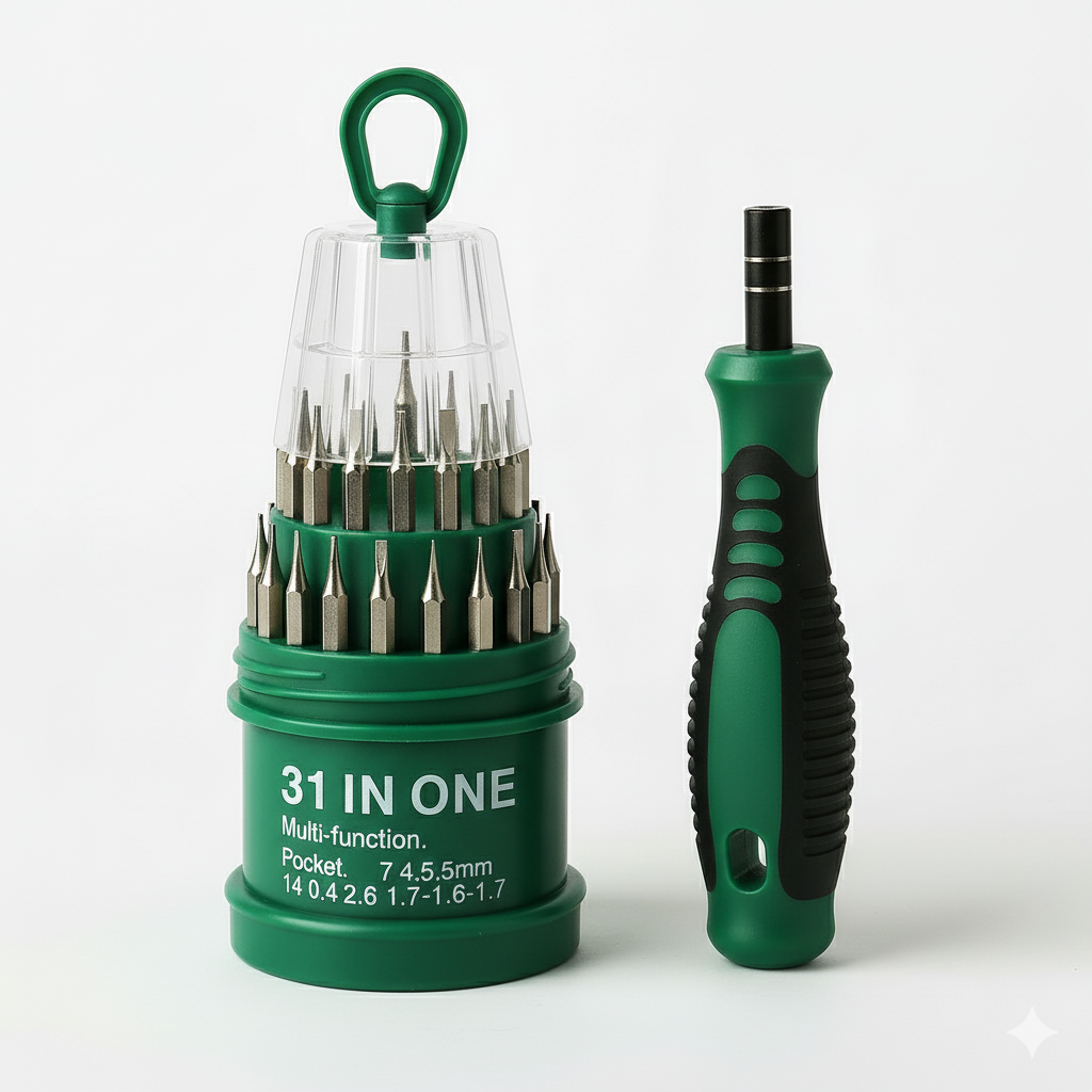 Chaves de precisão 31 em 1