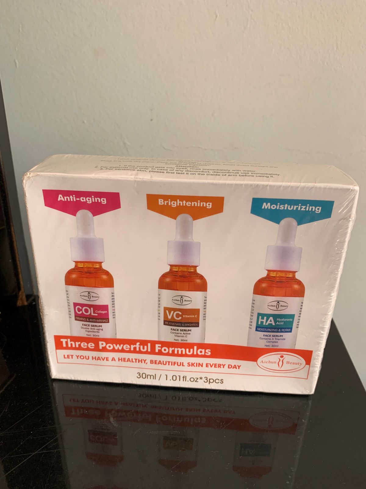 Aichun Beauty – Three Powerful Formulas (Collagen + Vitamin C + Hyaluronic Acid)